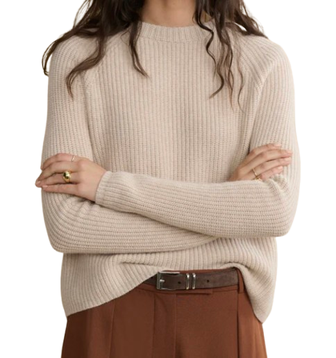 Jenni Kayne Cashmere Fisherman Sweater