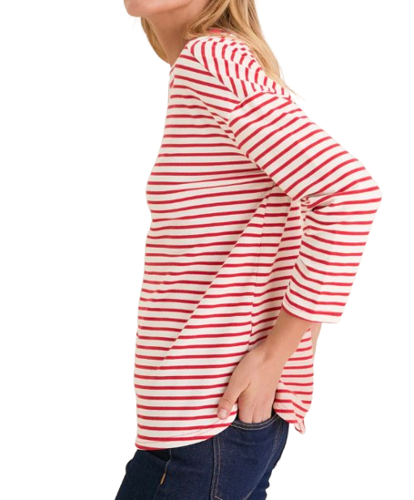 Red Stripe Tee