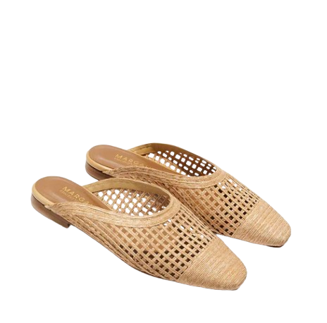 Margaux Clara raffia mule shoe spring 2026 women over 50
