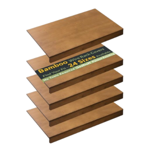 Gashell Bamboo Wire Shelf Covers