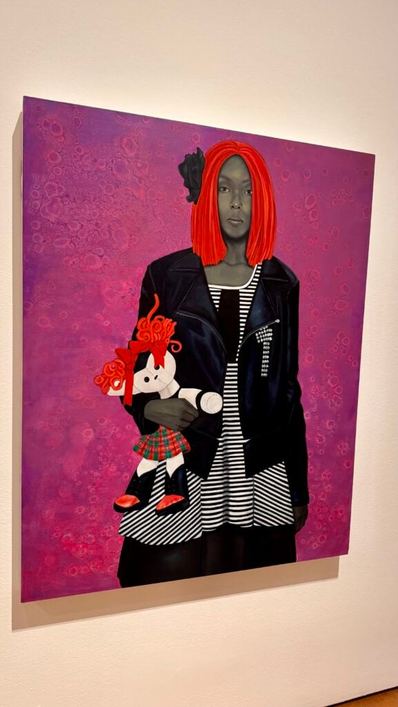 Contemporary portrait painting on view at the High Museum of Art in Atlanta