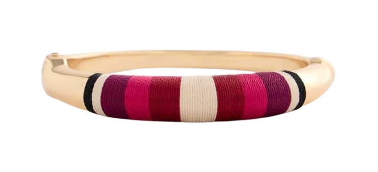 Thread Wrapped Hinge Cuff Bracelet  —  Chico’s